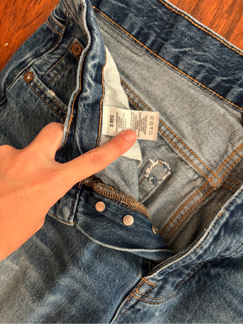 Aeropostale 90’s baggy jeans - Picture 5 of 6